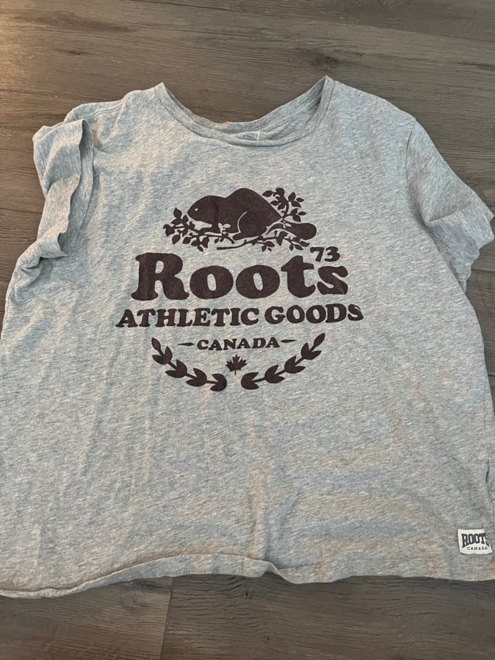 Roots Grey Graphic Tee